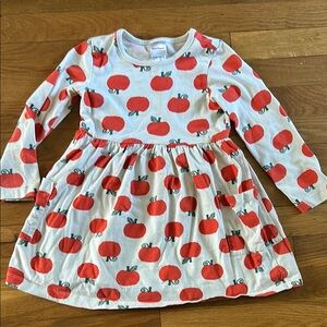 Hanna Andersson pumpkin print dress size 4